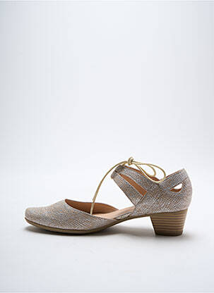 Sandales/nu pieds type de semelle amortissante talon de 4 à 6cm or SWEET femme