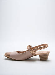 Sandales/Nu pieds beige SWEET pour femme seconde vue