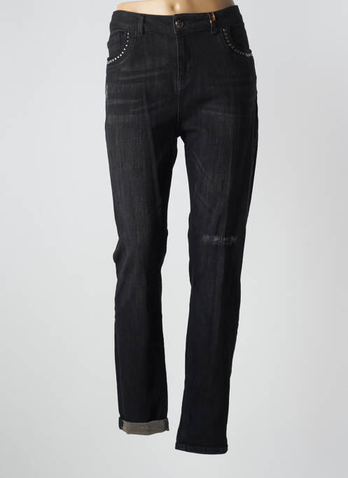 Jeans coupe slim noir MOS MOSH pour femme