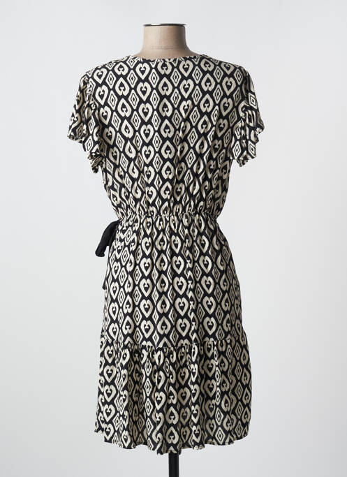 Robe mi-longue noir GAUDI pour femme