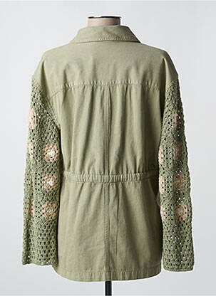 Veste casual poches vert CREAM femme