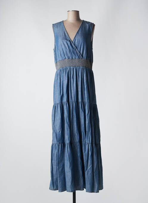 Robe longue bleu MD'M pour femme