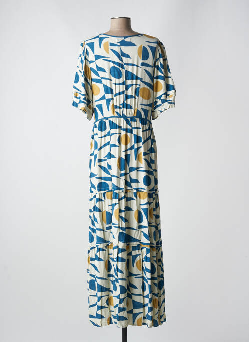 Robe longue bleu MD'M pour femme