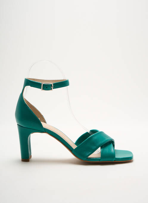 Sandales/Nu pieds vert ROSEMETAL pour femme