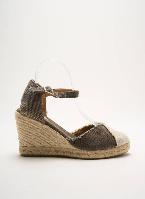 Espadrilles beige PÖLKA pour femme