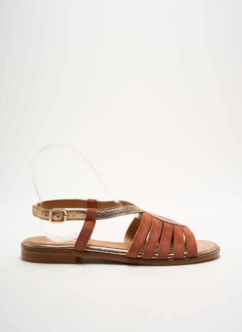 Sandales/Nu pieds marron ALIWELL pour femme