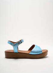 Sandales/Nu pieds bleu SMS pour femme seconde vue