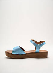 Sandales/Nu pieds bleu SMS pour femme seconde vue