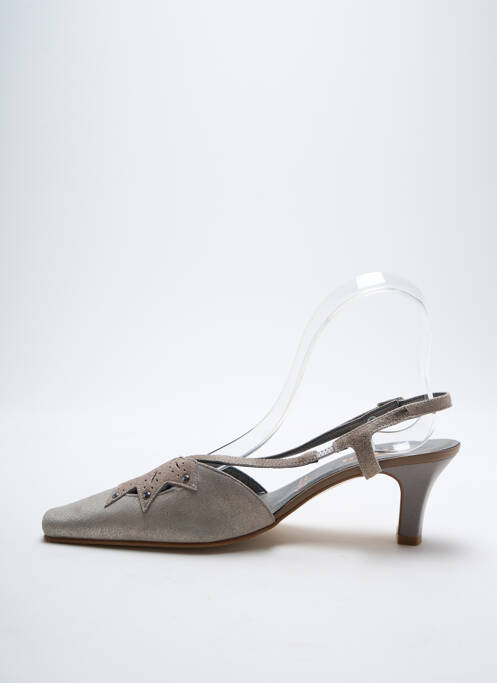 Sandales/Nu pieds gris ARTIKA SOFT pour femme