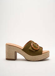 Mules/Sabots vert KAOLA pour femme seconde vue