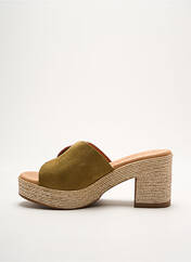 Mules/Sabots vert KAOLA pour femme seconde vue