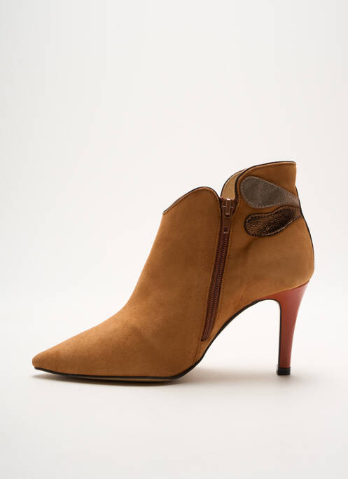 Bottines/Boots orange CRÉATIS pour femme