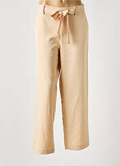 Pantalon droit beige NOUGAT pour femme seconde vue