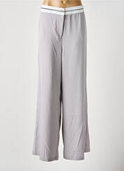 Pantalon large gris AMY&CLO pour femme seconde vue