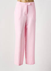 Pantalon large rose AMY&CLO pour femme seconde vue