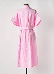 Robe mi-longue rose NOUGAT pour femme seconde vue