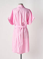 Robe mi-longue rose NOUGAT pour femme seconde vue