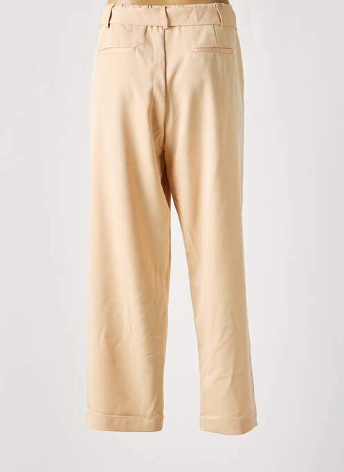 Pantalon droit beige NOUGAT pour femme