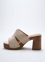 Mules/Sabots beige CHICMUSE pour femme seconde vue