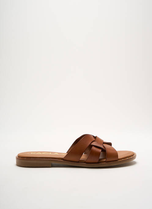 Mules/Sabots marron KAOLA pour femme