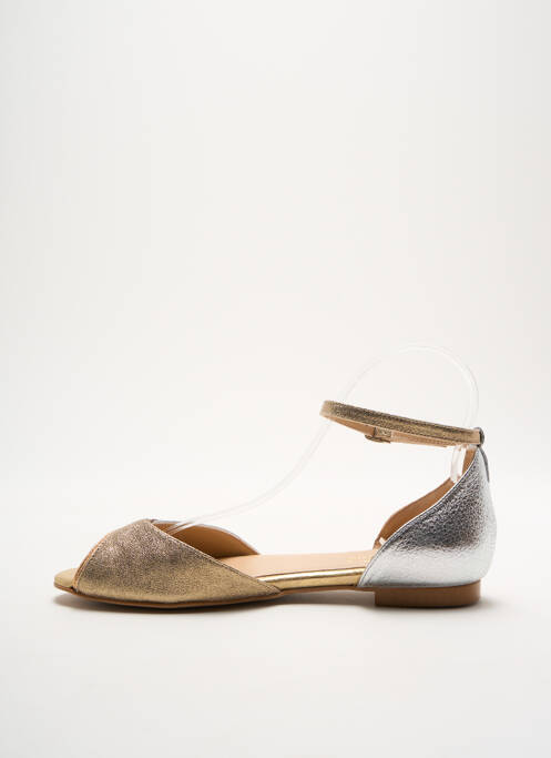 Sandales/Nu pieds or CRÉATIS pour femme