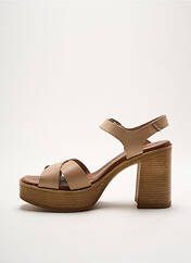 Sandales/Nu pieds beige CARLA TORTOSA pour femme seconde vue