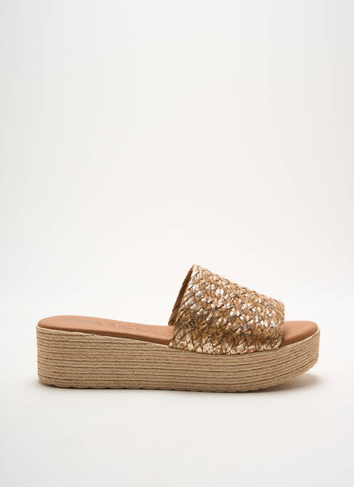 Mules/Sabots beige CARLA TORTOSA pour femme