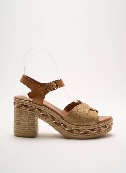 Sandales/Nu pieds marron CARLA TORTOSA pour femme