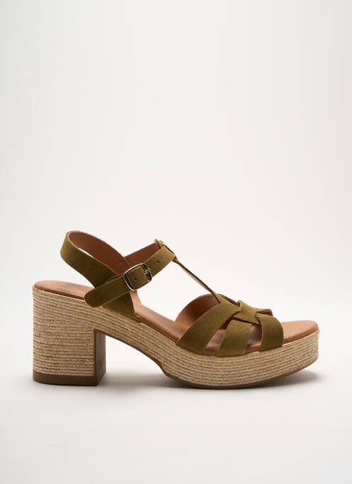 Sandales/Nu pieds vert CARLA TORTOSA pour femme