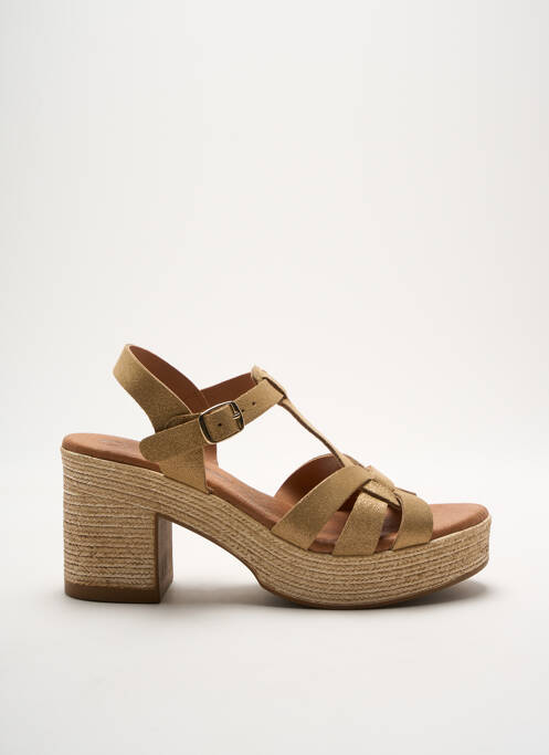 Sandales/Nu pieds or CARLA TORTOSA pour femme