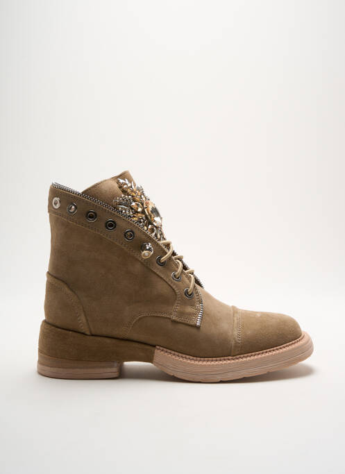 Bottines/Boots vert ALMA EN PENA pour femme