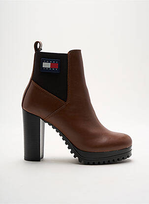 Bottines/Boots marron TOMMY HILFIGER pour femme