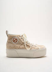 Baskets beige NO NAME pour femme seconde vue