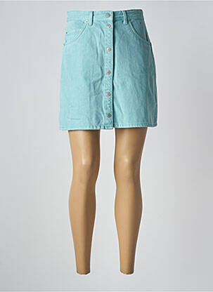 Jupe courte bleu TOMMY HILFIGER femme