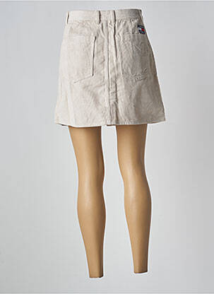 Jupe courte beige TOMMY HILFIGER femme
