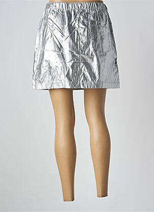 Jupe courte argent CALVIN KLEIN femme