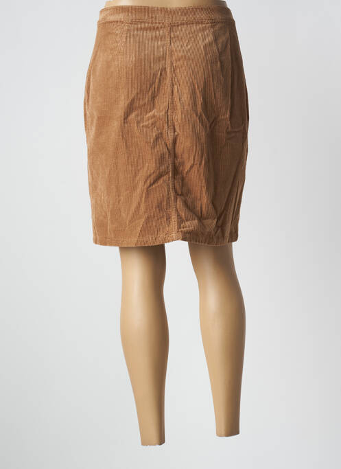 Jupe courte beige SIGNE NATURE femme