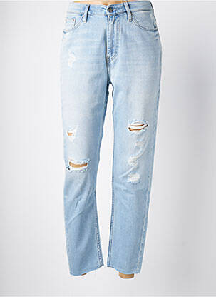 Jean coupe mom bleu CALVIN KLEIN femme