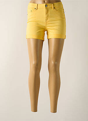 Short jaune VERO MODA femme