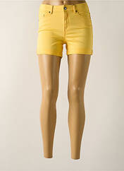 Short jaune VERO MODA pour femme seconde vue