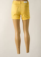 Short jaune VERO MODA pour femme seconde vue