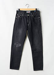 Jeans coupe droite noir TOMMY HILFIGER pour homme seconde vue