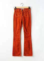 Pantalon flare orange FREEMAN T.PORTER pour femme seconde vue
