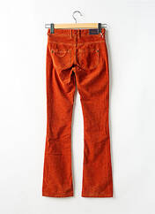 Pantalon flare orange FREEMAN T.PORTER pour femme seconde vue