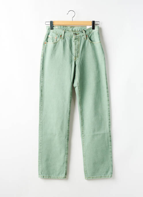 Jeans coupe droite vert LEVIS pour femme