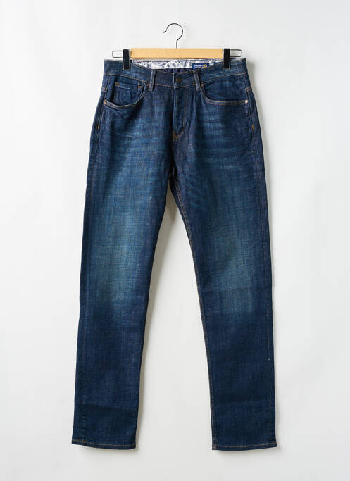 Jeans coupe droite bleu FREEMAN T.PORTER pour homme