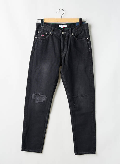 Jeans coupe droite noir TOMMY HILFIGER pour homme