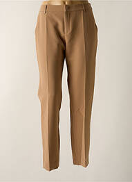 Pantalon droit marron SIGNE NATURE femme