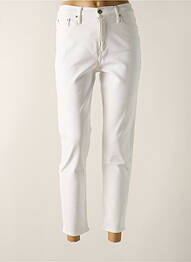Jeans coupe slim blanc CALVIN KLEIN femme