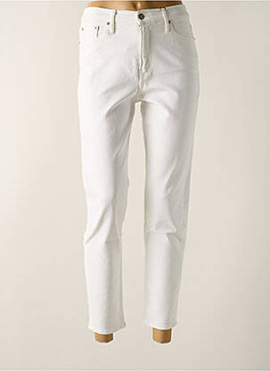 Jeans coupe slim blanc CALVIN KLEIN femme